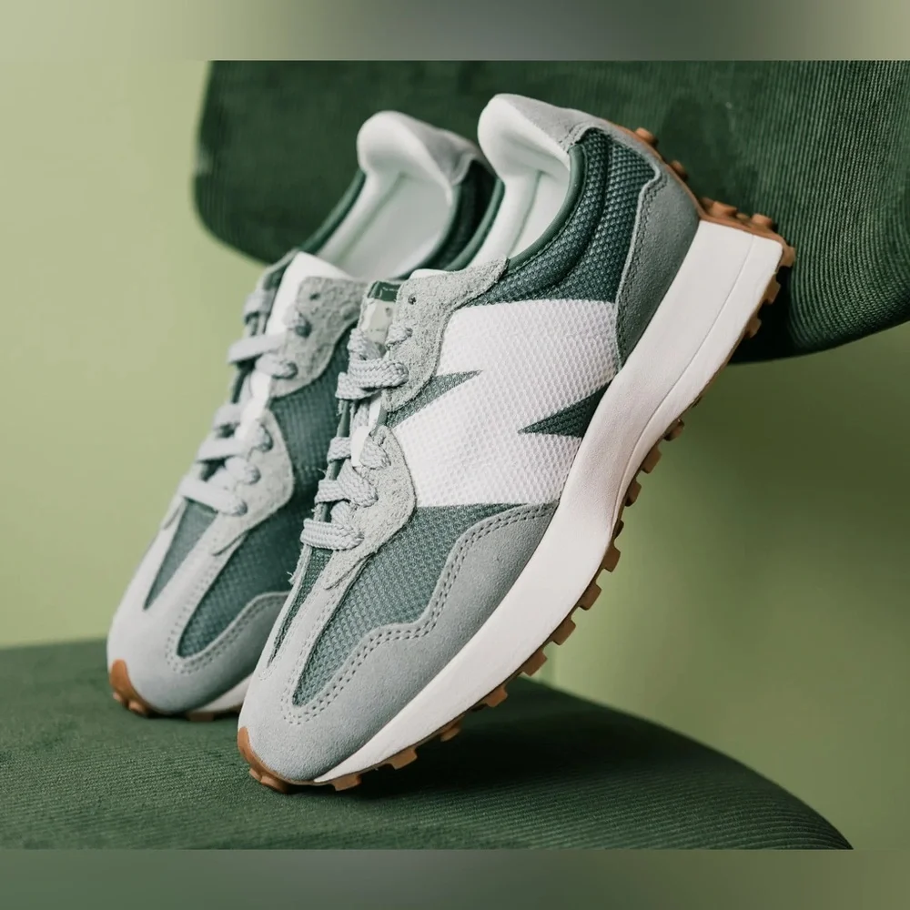 Brand New New Balance 327 “Juniper Green” Men’s Casual Sneakers MS327MS